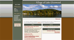 Desktop Screenshot of lakeglenwood.org